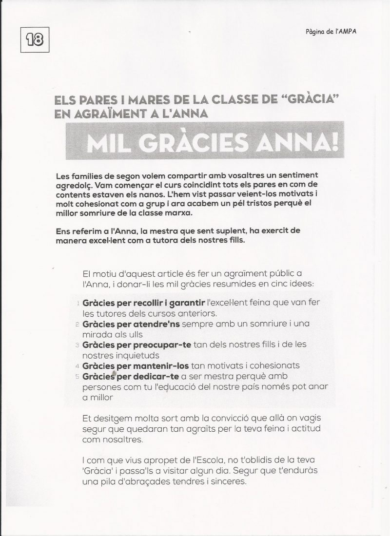 padres agradecidos anna